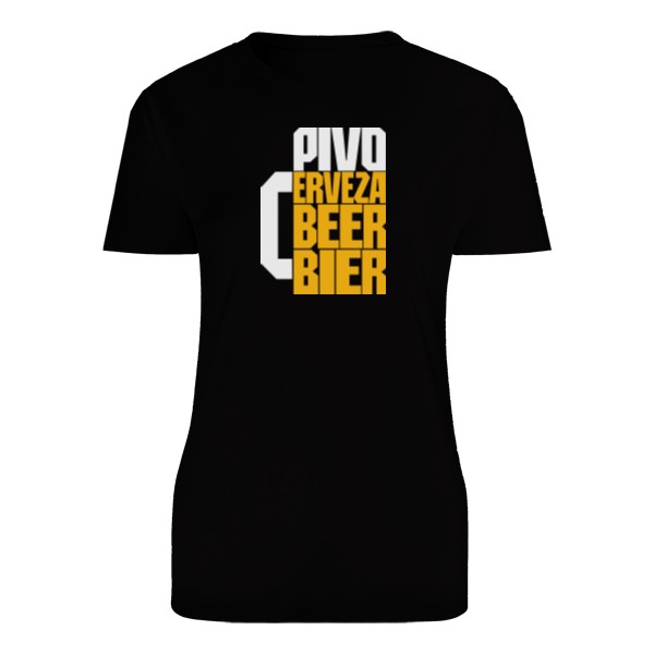 Tričko s potiskem Pivo