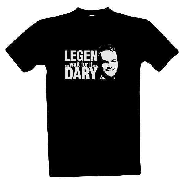 Tričko s potiskem Legendary