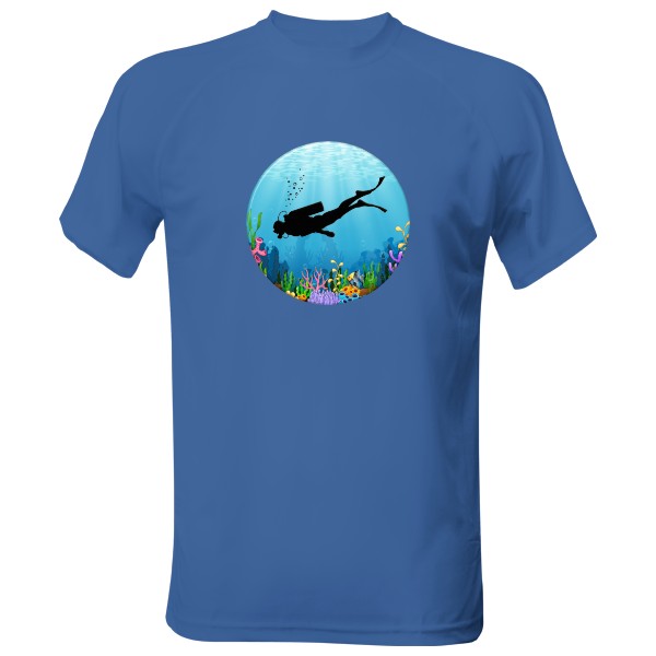 Pánské funkční tričko s potiskem Potápeč