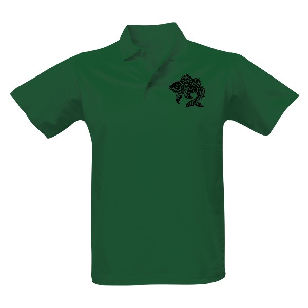 Pánská polokošile Single s potiskem Ryba