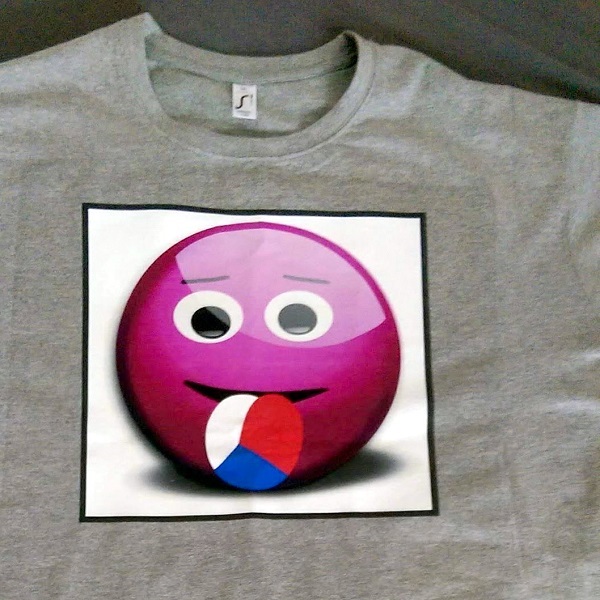 Tričko s potiskem Czech tongue (pánské triko)